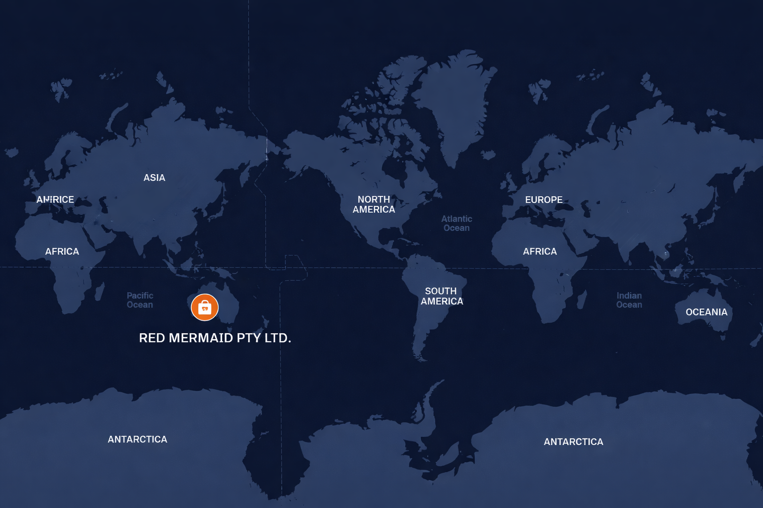 Red Mermaid Location Map